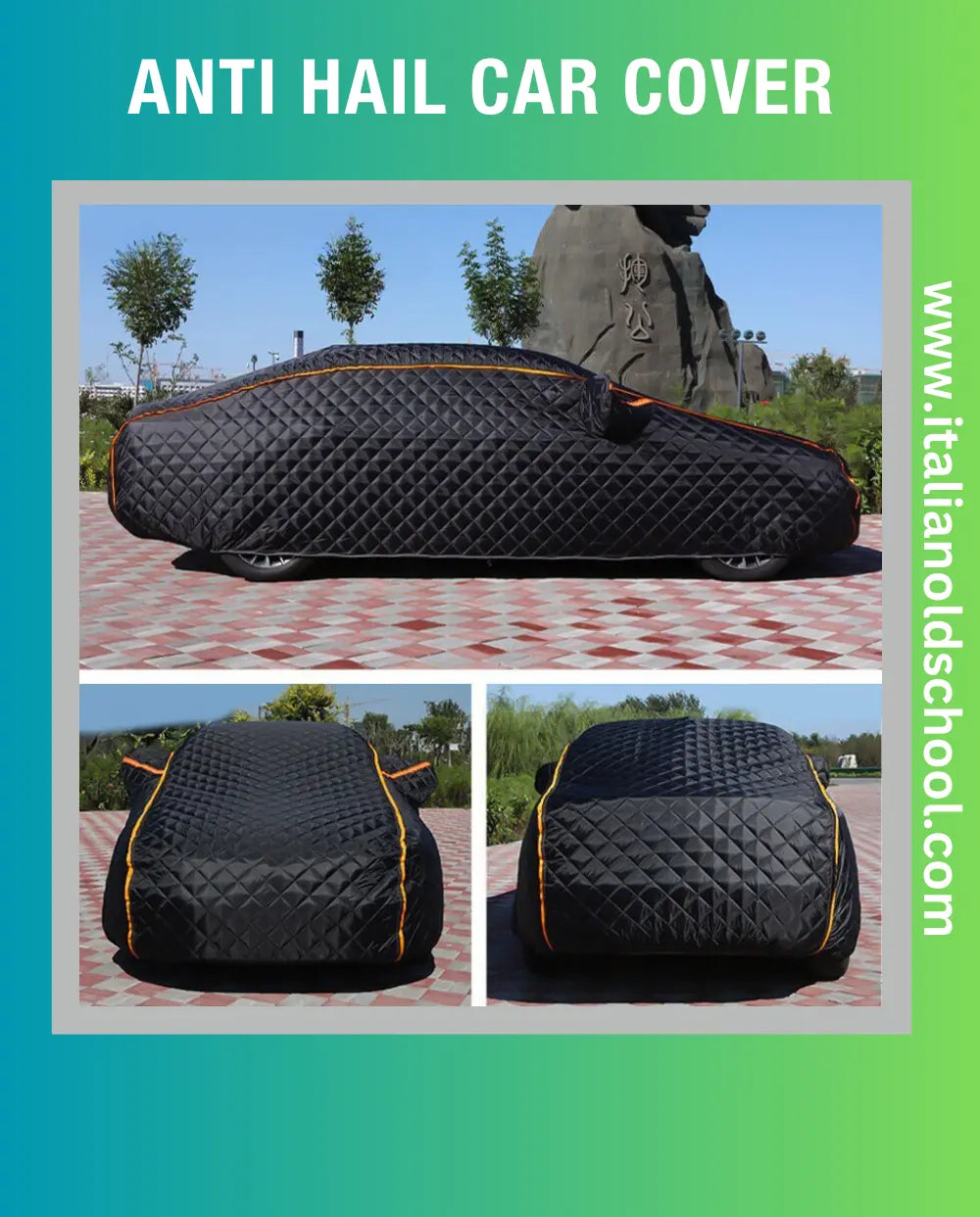 Anti Hail Car Cover Italian Old School